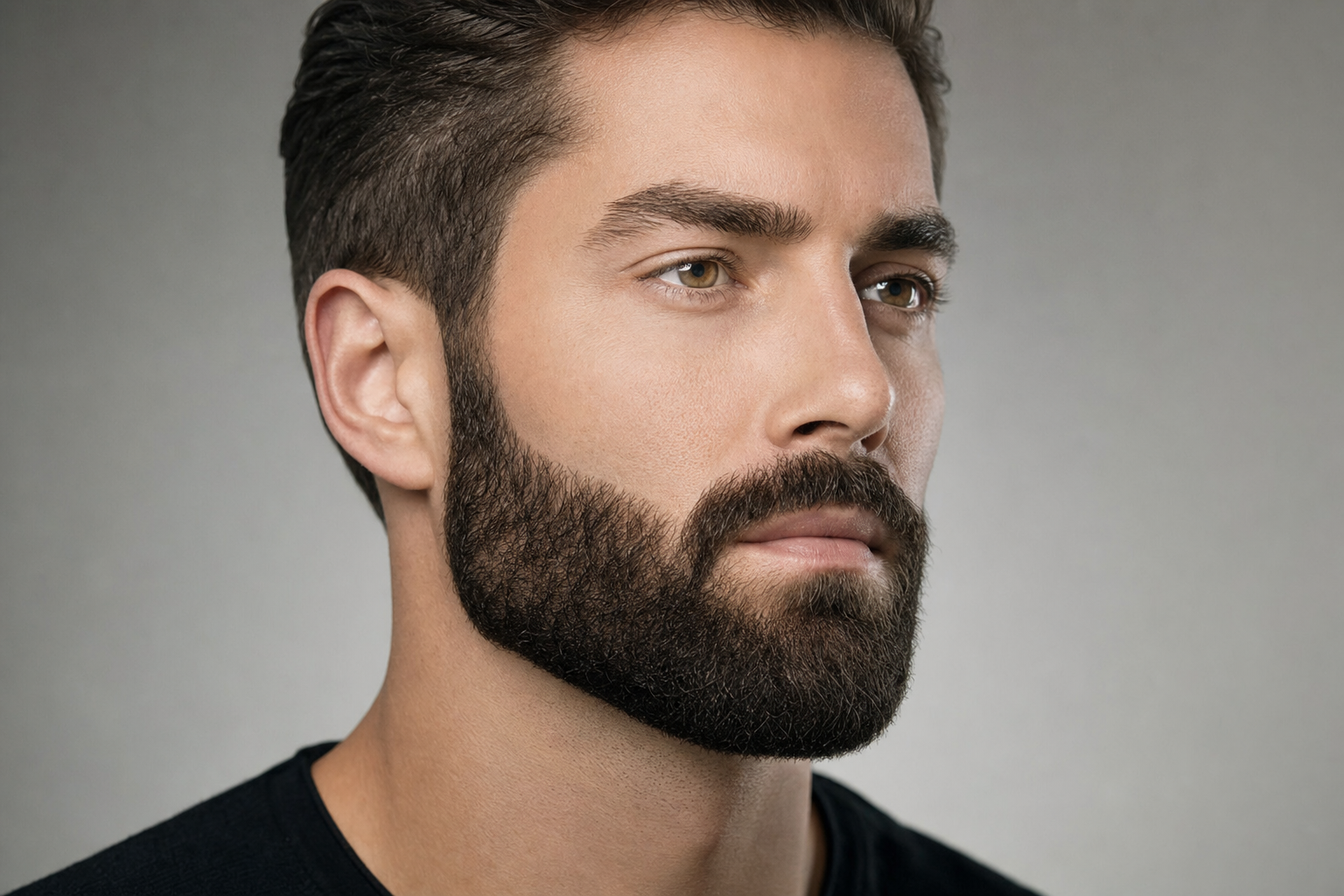 Contours de barbe au laser
